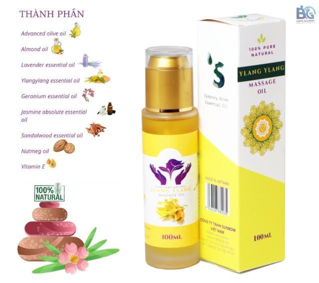 Dầu Massage YLang Việt Nam 100ml